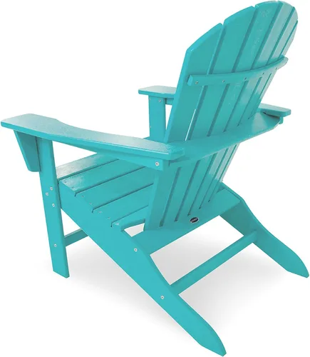Vista 5 de POLYWOOD South Beach Adirondack, sillón ideal para la playa., Verde