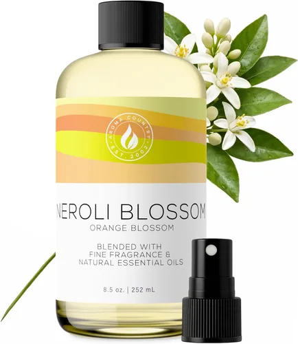 Neroli - Recarga de aceite esencial natural y orgánico de flores de naranja para difusor de varillas, máquinas de aceites con difusor eléctrico y