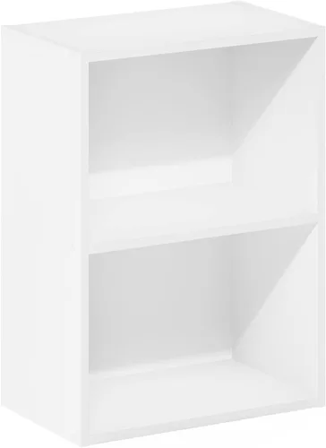 Vista 62 de Furinno PASIR - Estantería de libros de 4 niveles, estantería con estantes abiertos, 9.4 x 23.6 x 41.7 pulgadas, para sala de estar, dormitorio