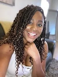 Vista 8 de 8 Paquetes de Cabello de Ganchillo Goddess Faux Locs para Mujeres Negras, Cabello de Ganchillo Goddess Locs, Locs Estilo Boho, Cabello River