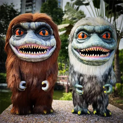 Vista 6 de Critters Muñeca de Accesorio, Muñeco de Peluche de Space Crite de la Colección de Películas Critters, Muñeca Espeluznante Fugglers Monstruos