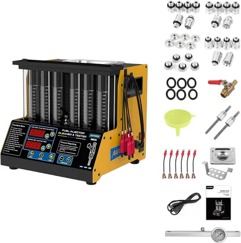 Vista 11 de AUTOOL Limpieza de combustible automotriz de la motocicleta de la gasolina de la ayuda del probador ultrasónico