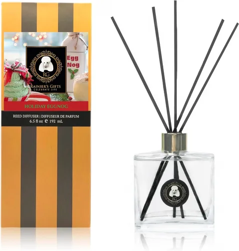 Vista 14 de Rainier’s Gifts Reed Diffuser Set (Boracay Sea Salt) - Scented Oil Diffuser Sticks - Home Fragrance Aromatherapy Air Freshener 6.5 fl oz