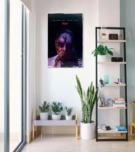 Vista 4 de POSTER STOP ONLINE Slipknot - Póster de música / impresión (máscaras - collage) (tamaño 24 x 36 pulgadas)