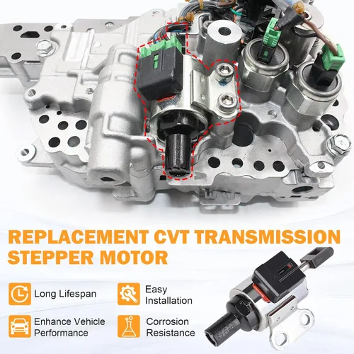 Vista 2 de Motor de paso de transmisión CVT 2.0 2.5 Motor paso a paso CVT para 2009-2012 Nissan Altima Rogue SL SV AWD, 2007-2012 Sentra Dodge Caliber 2.5L
