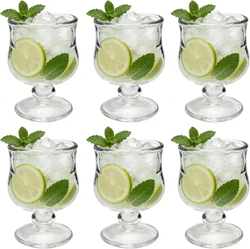 Vista 8 de Juego de 6 vasos de chupito de 1.75 onzas/vasos de chupito súper lindos/vasos cordiales/vasos de jerez/estilo clásico/sin plomo