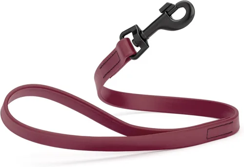 Vista 44 de Dogline Biothane - Correa impermeable para perro, correa de nailon con revestimiento fuerte, con herrajes negros, a prueba de olores, fácil