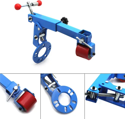 Vista 4 de Vehículo Durable Fender Roller Reformando Herramienta de extensión Rueda Arco Rodillo Acampanamiento Antiguo PN ET-CAR-TIRE006-AZUL