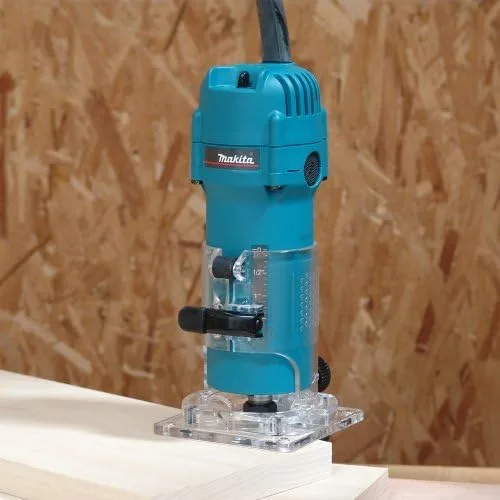 Vista 11 de Makita 3707FC Base Fija laminado Trimmer con luz LED