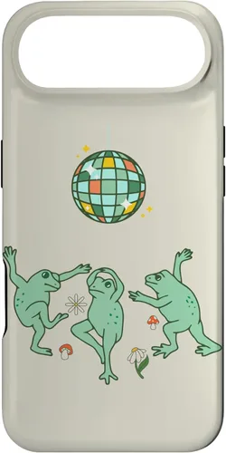 Vista 27 de Funny Frog Disco Dance 70s 80s Groovy Hippie Funky Party Case para iPhone 16