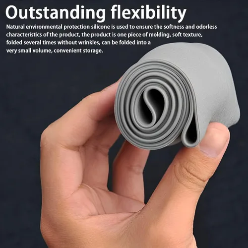 Vista 3 de Funda de silicona para volante de coche AICEL, protector antideslizante suave para volante de auto, accesorios universales