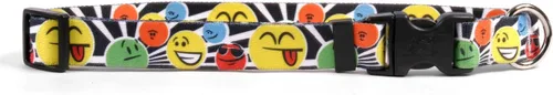 Vista 4 de Yellow Dog Design Collar para perro con graffiti, tamaño grande, 18 a 28 pulgadas Perro Graffiti