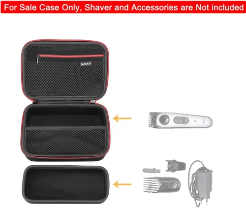 Vista 3 de RLSOCO Funda para Braun All-in-One Style Kit Series 3 3430/Series 5 5480/Seires 7 7410/Series 9 9440/BT3221/BT5260 y compatible con Gillette