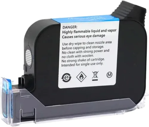 Vista 2 de Cartucho de tinta universal de 0.500 in 2588 de secado rápido, altura de impresión de 1.4 fl oz para impresoras de inyección de tinta de mano