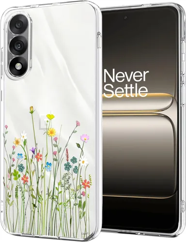 Vista 16 de Unov Case Compatible with OnePlus Nord 4 5G Clear with Design Soft TPU Shock Absorption Slim Embossed Pattern Protective Back Cover OnePlus Nord 4