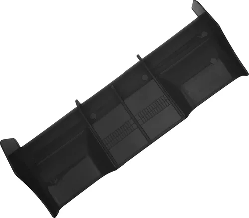 Alerón trasero RC Force de alta descendencia, compatible con HPI HSP Redcat 1/8 RC Off Road Short Truck Buggy Car Truck (negro)