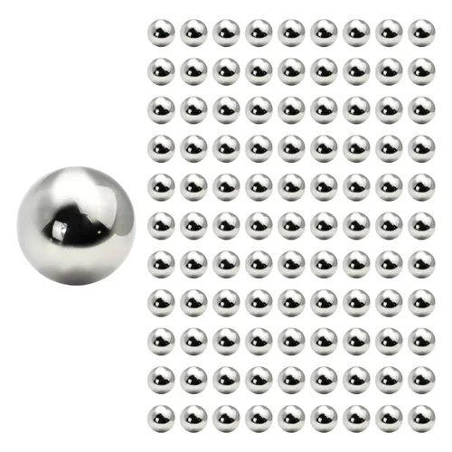 (R) bolas de rodamiento de acero inoxidable 304 para bicicletas, piezas de automóvil 100pcs 1/4" diámetro
