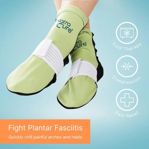 Vista 3 de Natracure, Calcetines de asistencia, flascia plantar frío/caliente, 708-CAT, S / M, Varía, 1, 1