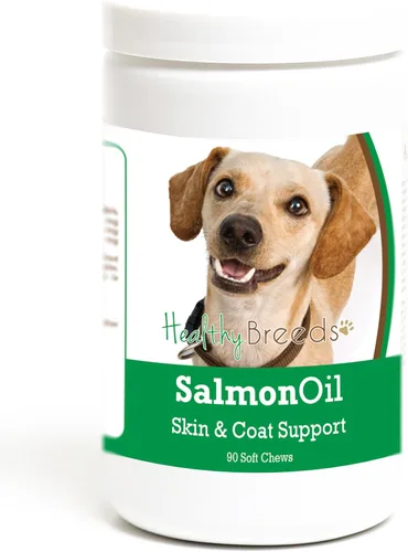 Vista 251 de Healthy Breeds Affenpinscher - Masticables suaves de aceite de salmón, 90
