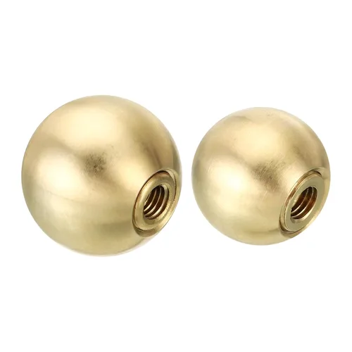 Vista 23 de PATIKIL Remates de Lámpara de Bola de 17.5mm/0.69", 1 Juego de Latón Macizo, Tapas de Pantalla de Lámpara, Decoración Superior, Tuercas de Tapa