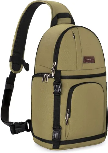 Vista 16 de MOSISO - Mochila para cámara con soporte para tripié e inserciones modulares extraíbles, mochila a prueba de golpes, impermeable