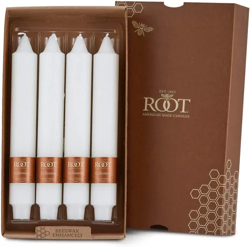 Vista 9 de Root Candles 59572 Timberline Collenette - Velas de cena sin perfume de 5 pulgadas, 8 unidades, oliva oscuro