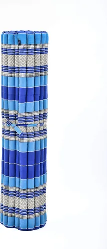 Vista 201 de Leewadee colchón tailandés enrollable para cama de invitados, tapete de yoga, para masaje tailandés, ecológico, orgánico y natural.