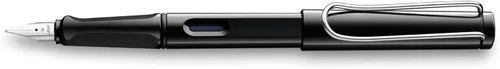 Vista 3 de Lamy Safari - Pluma estilográfica, color negro brillante, punta ancha