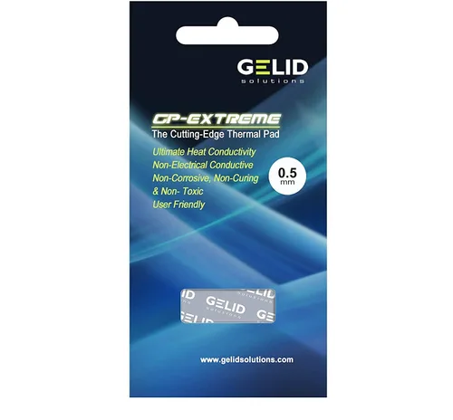 Vista 8 de Gelid Solutions GP-Extreme - Almohadilla térmica de 3.150 x 1.575 x 0.020 in, excelente conducción de calor, ideal para rellenar huecos, fácil