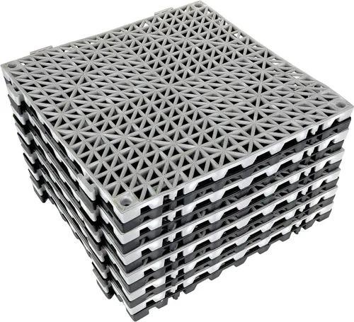 Paquete de 12 alfombrillas de goma antideslizantes de 12 x 12 pulgadas para cojín de ducha, tamaño DIY, antideslizante, para baño, azulejos,
