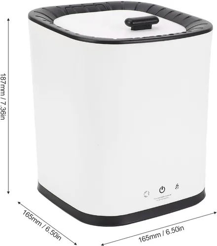 Vista 8 de Lavadora portátil Limpieza eficiente automática Mini lavadora silenciosa para ropa interior calcetín (enchufe de EE. UU.)