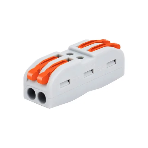 Vista 30 de NineLeaf 10 PCS Conectores de Cable de Conexión Rápida, Conector de Cableado Rápido de 2 Entradas 4 Salidas, Conectores Eléctricos Compactos