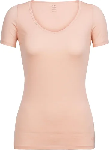 Vista 10 de Icebreaker Merino Camiseta interior de manga corta con cuello corazón Siren para mujer, lana merino