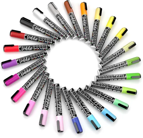 Vista 6 de Loddie Doddie Calendario de pizarra con marco rústico de 18 x 24 pulgadas y calendario combinado de boletines con tablero de corcho. Colección