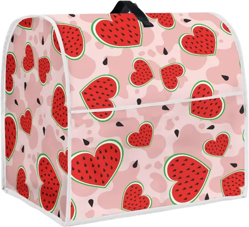 Vista 18 de Veniyate Cubierta de mezclador de ayuda de cocina con estampado de mariposas azules, a prueba de polvo, con bolsillos de almacenamiento