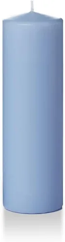 Vista 69 de yummi Velas redondas de pilar de lavanda de 3 x 6 pulgadas - 3 por paquete