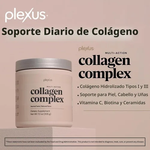 Vista 2 de Complejo de colágeno multiacción Plexus, 7.2 oz Fórmula para piel