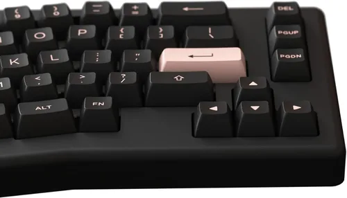 Vista 6 de EPOMAKER AKKO ACR PRO Alice Plus - Teclado mecánico para juegos con cable dividido intercambiable en caliente de 68 teclas, con teclas PBT ASA