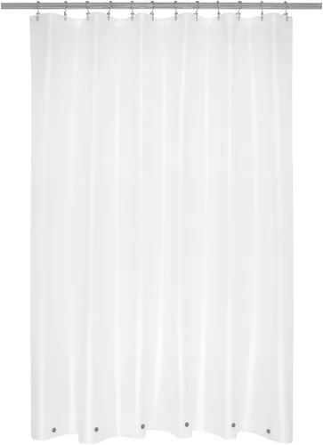 Vista 11 de Mrs Awesome Cortina de regadera para cabina de ducha 36x72, forro de cortina de regadera de plástico PEVA para baño, ligera e impermeable, 36 x 72