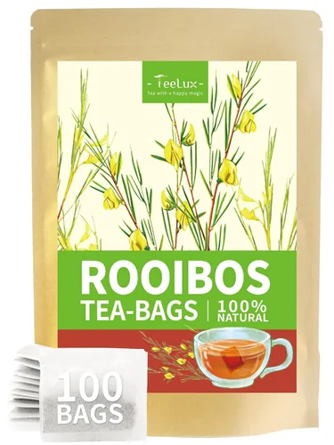 Vista 49 de TeeLux Bolsas de té de cebada, té de cebada tostada pura, sin cafeína, sin azúcar, sabor a nuez, 0.07 oz x 50 bolsas
