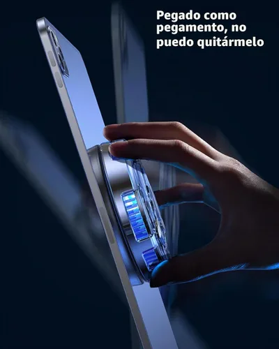 Vista 5 de Zooparty Enfriador magnético de tableta para iPad/Surface Pro/Samsung Tab/Steam Deck, compatible con Magsafe, ventilador de enfriamiento para iPad