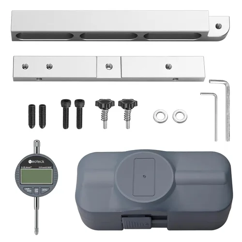 Vista 8 de Neoteck Indicador de Dial Digital de 0-1'' para Sierra de Mesa Adecuado para Sierras de Mesa con un Ancho de Ranura de 3/4" (19mm) o más