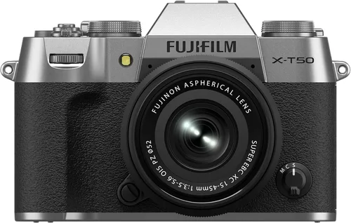 Vista 12 de Fujifilm X-T50 Cámara digital sin espejo XC15-45mmF3.5-5.6 OIS PZ Kit de lente - Negro