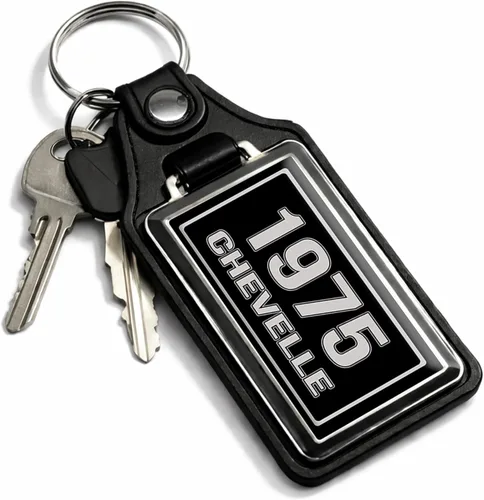 Vista 75 de Brotherhood Car Key Chain for Chevelle - Classic Models Keychain for Men and Women Gift Key Ring