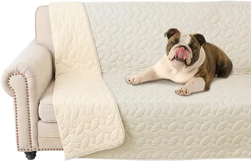 Vista 12 de Ameritex Funda impermeable para cama de mascotas, manta antideslizante para cama de perro, para sofá y muebles, impermeable, nuevo diseño