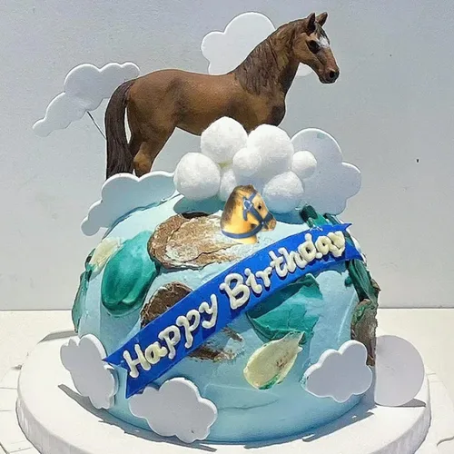 Vista 6 de Molde de silicona para caballo, moldes de herradura para fondant, molde de cabeza de caballo, molde de silicona para botas, para decoración