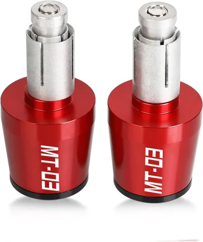 Vista 11 de for MT-03 MT03 MT 03 2014 2015 2016 2017 2018 2019 2020 Motorcycle 22MM Handlebar Grips Handle Bar Ends Caps Plug Slider (Color : Black- Gold)