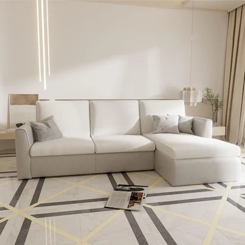 Vista 12 de EFELIM Funda de cojín seccional de 4 piezas para sofá en forma de L, funda elástica para sofá de 1, 2, 3 asientos, funda antideslizante para sofá