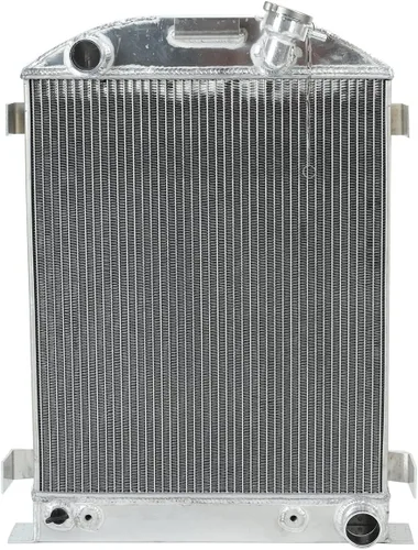 Vista 31 de 26mm AA5052 Kit de radiador de aluminio+cubierta de ventilador+relé de ventilador de termostato Compatible con 1984-2001 J-eep Cherokee XJ Comanche