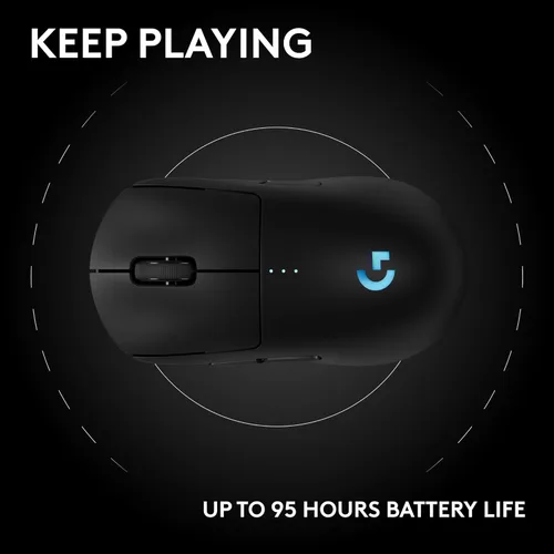 Vista 12 de Logitech G PRO 2 Lightspeed - Mouse inalámbrico para juegos, para diestros o zurdos con hasta 4 botones laterales magnéticos personalizables